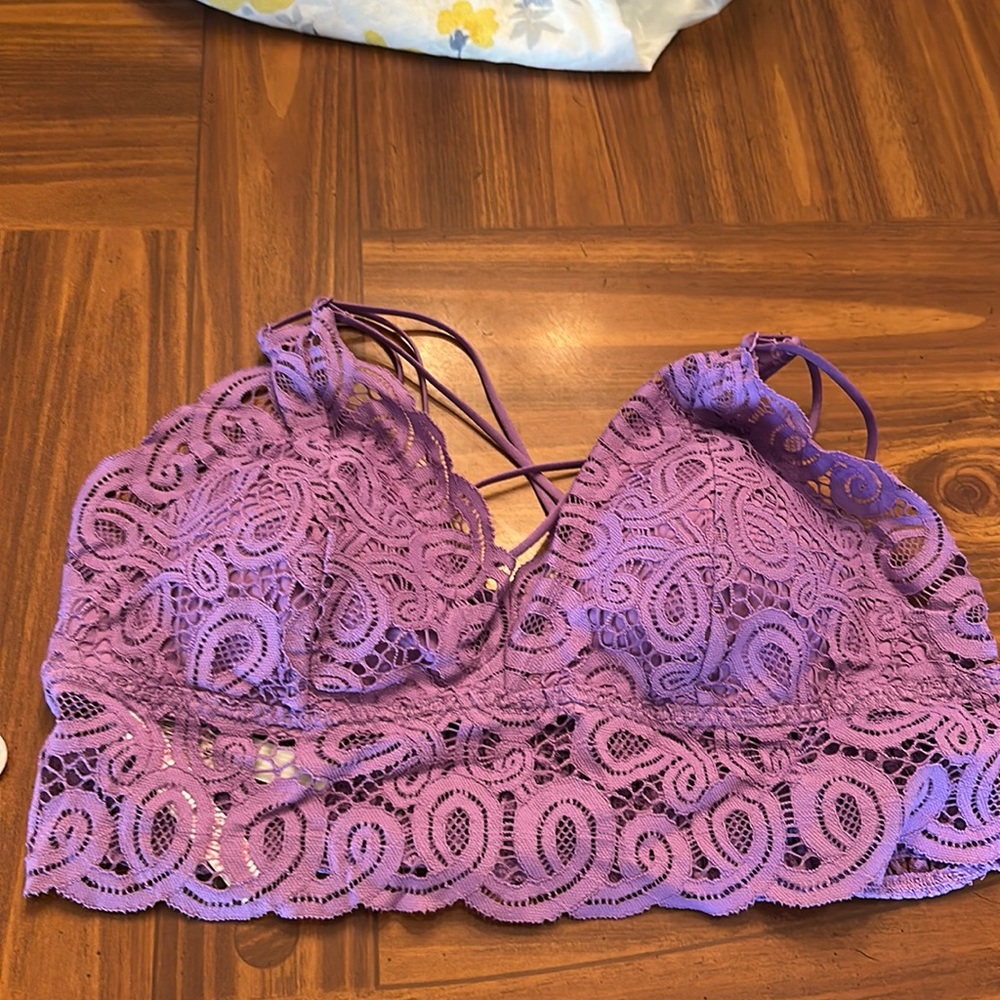 Purple Victoria secrete bralette